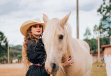 How a Young Girl’s Courage Saved a Horse on a Busy Road