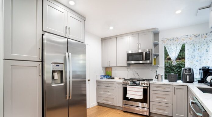 Ever Wondered What Those Overhead Cupboards Above Your Fridge Are For?