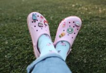 Would You Wear These Bedazzled Crocs on Your Wedding Day?