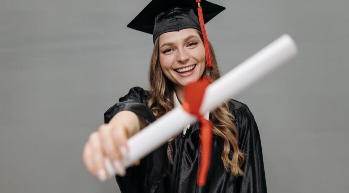 This Mom Walked at Graduation—With Her 10-Day-Old Baby Hidden Under Her Gown!